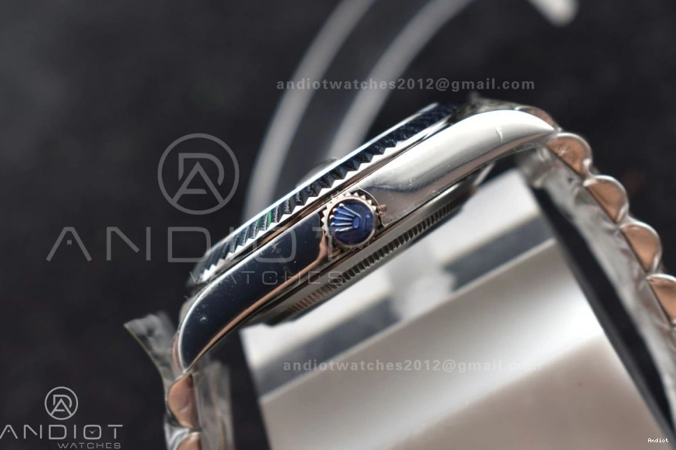 Jubilee Dial 633 Black DateJust Edition 1:1 DIWF Stick 41 904L on Steel 126334 Bracelet WellDesigned SA Best 0818